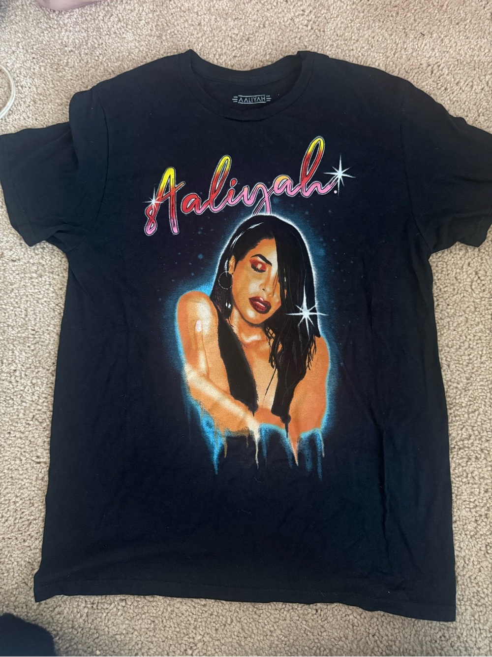 Aaliyah graphic t shirt